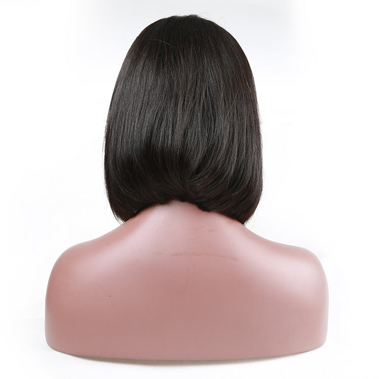 Bosun Hair Straight Human Hair 13×4 HD Lace Front Short Bob Wigs