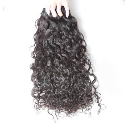 10A Top Selling Water Wave Hair Unprocessed Hair 3 Bundles Deal