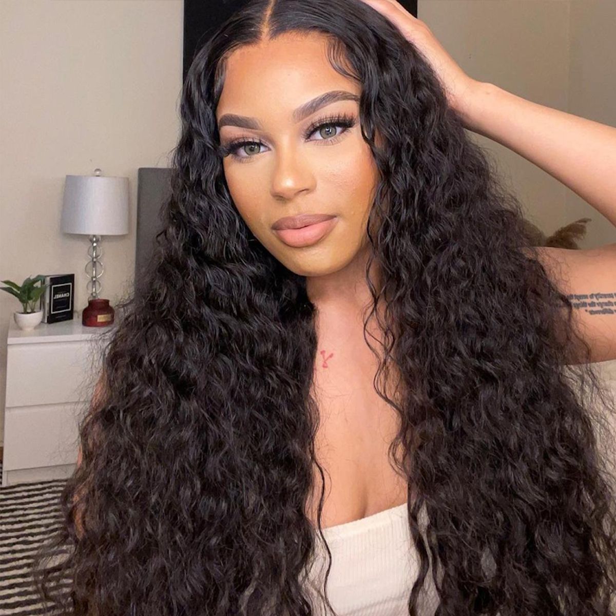 Bosun Hair 9A Hot Selling 3 Bundles Water Wave Hair With 4x4 5x5 HD Lace Closure